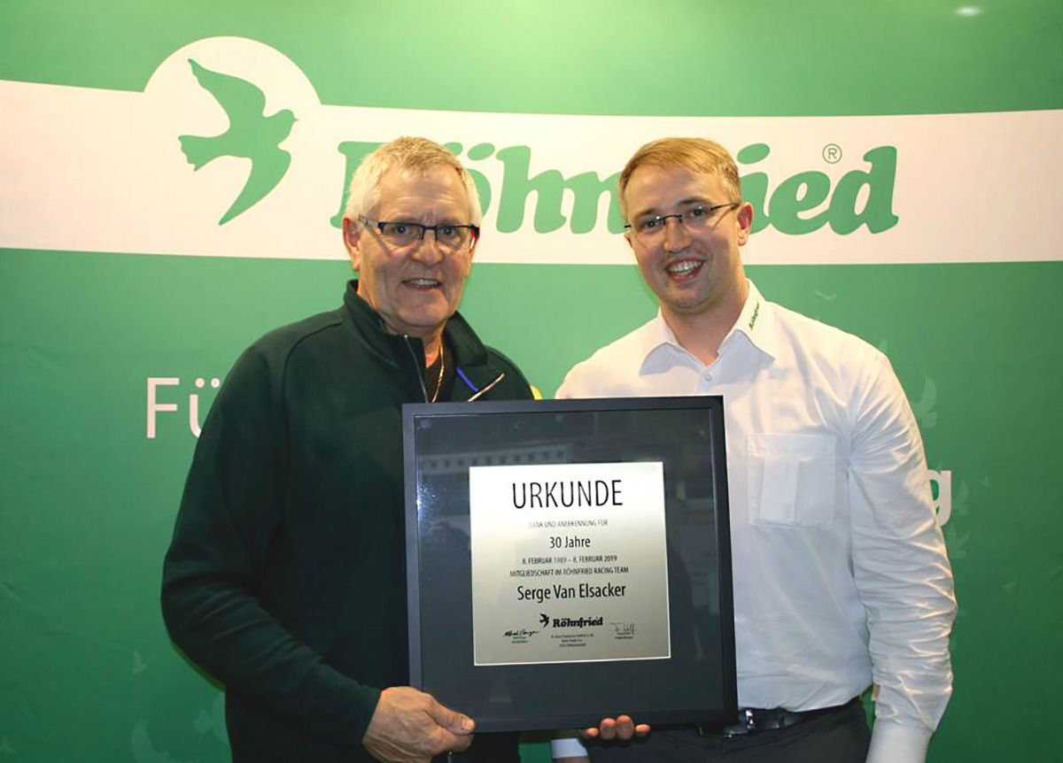 Serge Van Elsacker – seit 30 Jahren Mitglied des Röhnfried Racing Teams ...